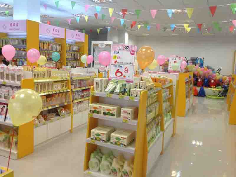 成都嬰幼兒用品店展示柜臺 工廠量身定制，打造品牌專屬形象